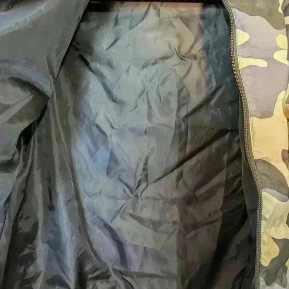 NWOT Time and Tru Womens Camo Puffer Jacket Packable Removable Hood L 12-14 - Picture 8 of 12